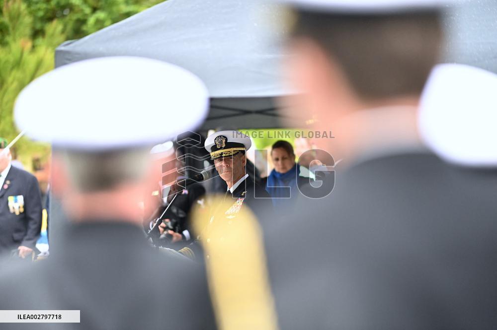 Navy Seals Memorial Inauguration - Saint-Laurent-Sur-Mer