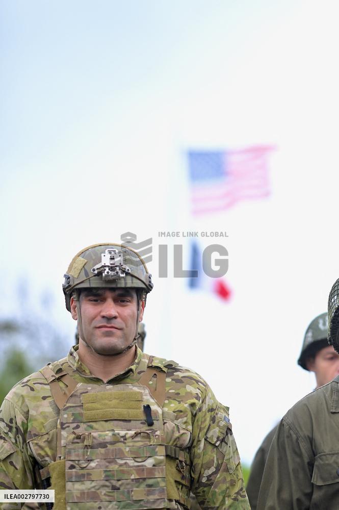 Navy Seals Memorial Inauguration - Saint-Laurent-Sur-Mer