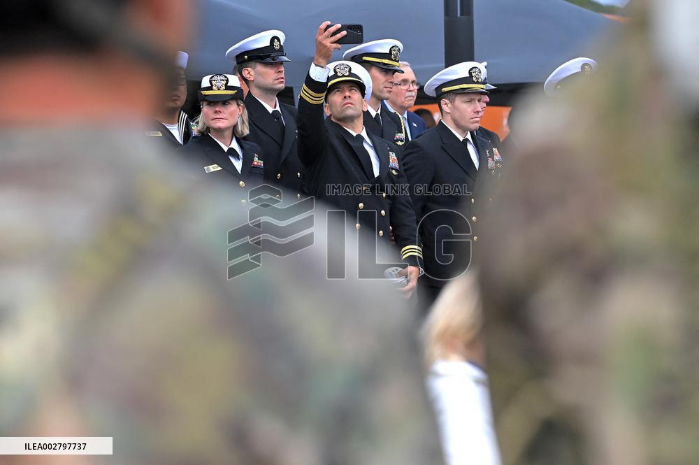 Navy Seals Memorial Inauguration - Saint-Laurent-Sur-Mer