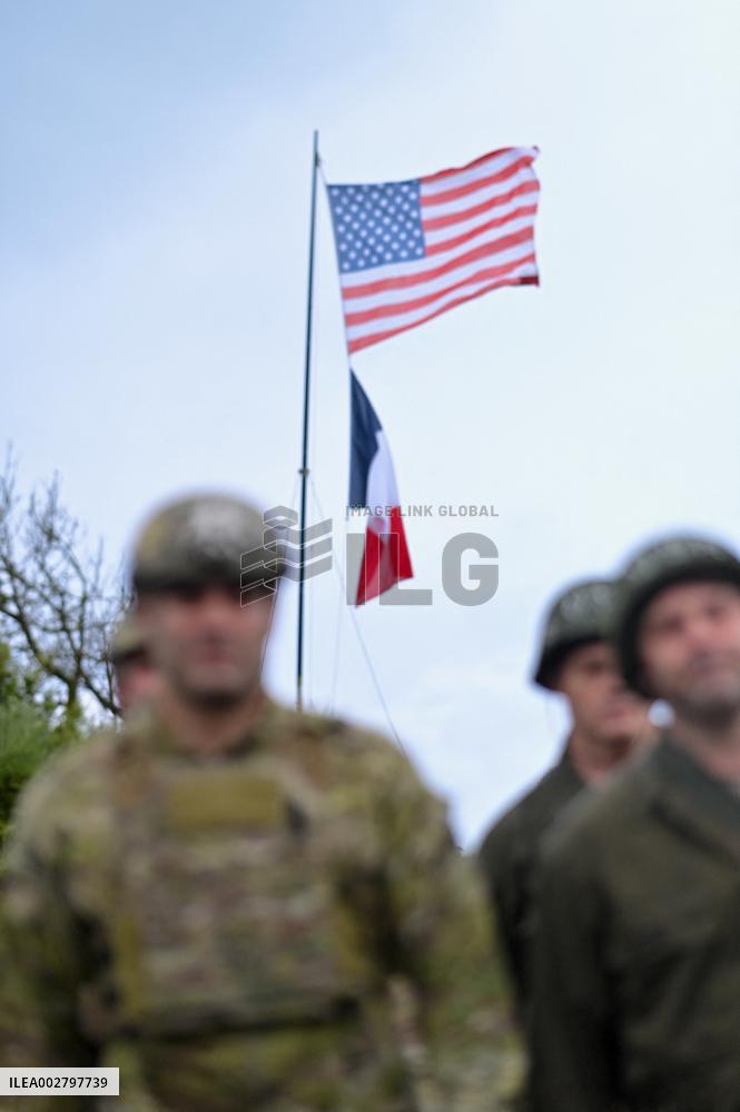 Navy Seals Memorial Inauguration - Saint-Laurent-Sur-Mer