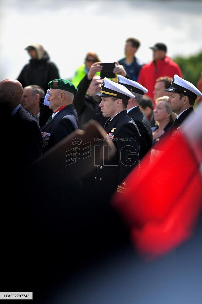 Navy Seals Memorial Inauguration - Saint-Laurent-Sur-Mer
