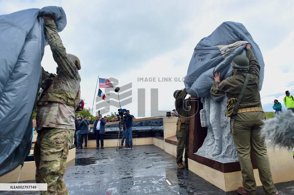 Navy Seals Memorial Inauguration - Saint-Laurent-Sur-Mer
