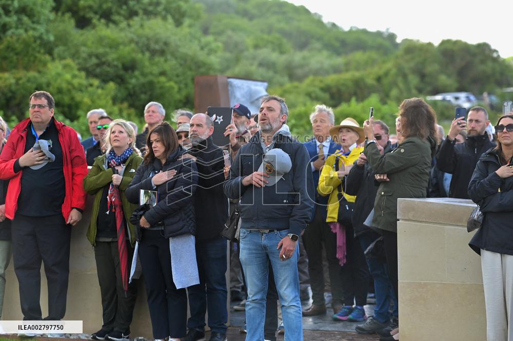Navy Seals Memorial Inauguration - Saint-Laurent-Sur-Mer