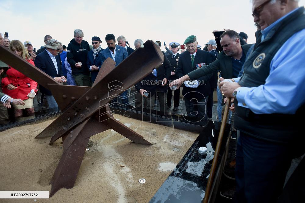 Navy Seals Memorial Inauguration - Saint-Laurent-Sur-Mer