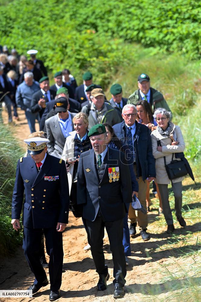 Navy Seals Memorial Inauguration - Saint-Laurent-Sur-Mer