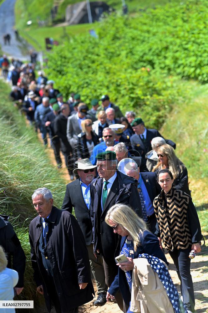 Navy Seals Memorial Inauguration - Saint-Laurent-Sur-Mer