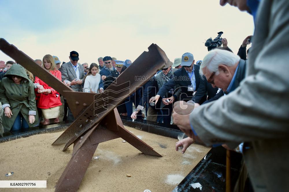 Navy Seals Memorial Inauguration - Saint-Laurent-Sur-Mer