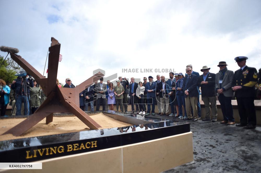 Navy Seals Memorial Inauguration - Saint-Laurent-Sur-Mer