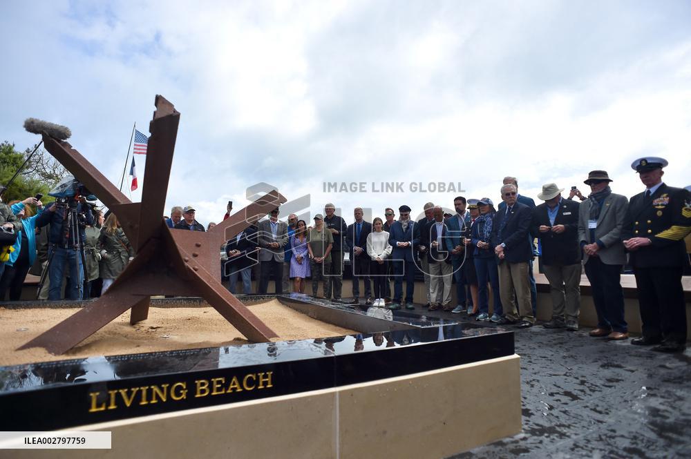 Navy Seals Memorial Inauguration - Saint-Laurent-Sur-Mer