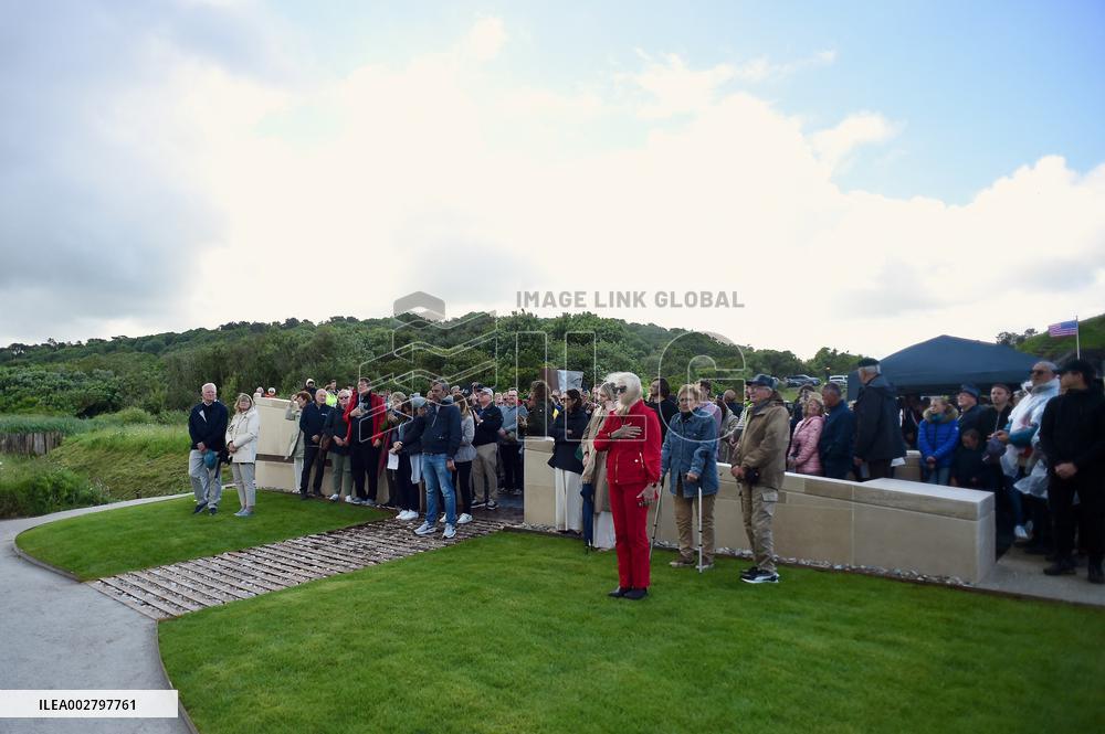 Navy Seals Memorial Inauguration - Saint-Laurent-Sur-Mer