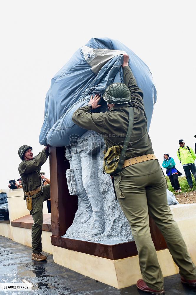 Navy Seals Memorial Inauguration - Saint-Laurent-Sur-Mer