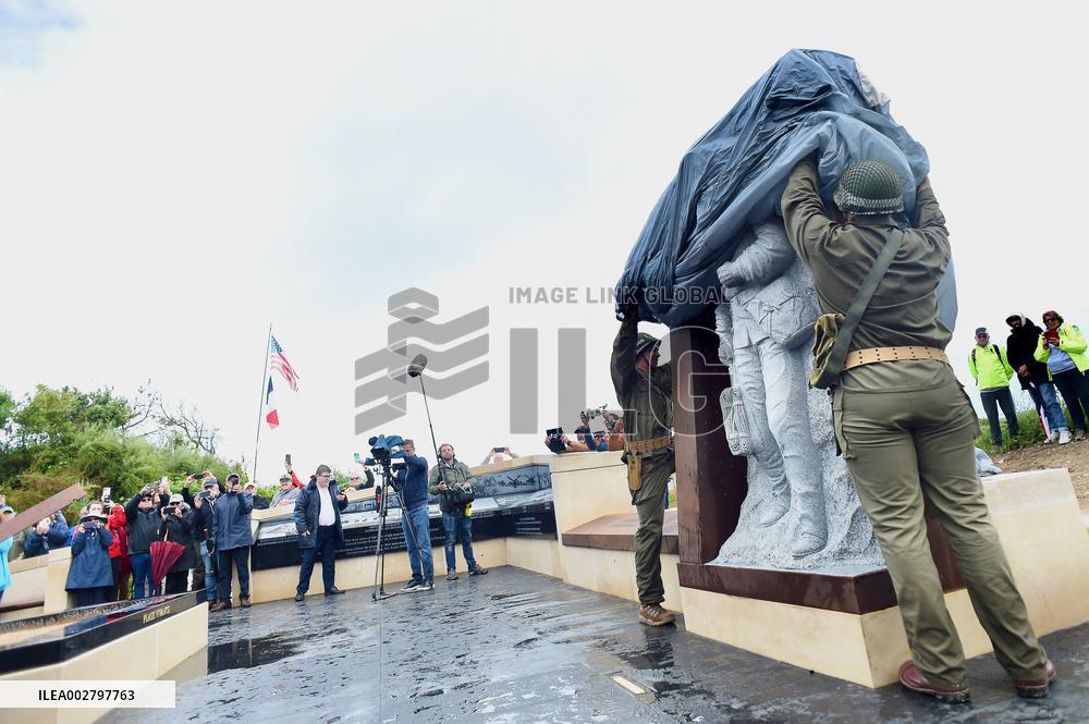 Navy Seals Memorial Inauguration - Saint-Laurent-Sur-Mer