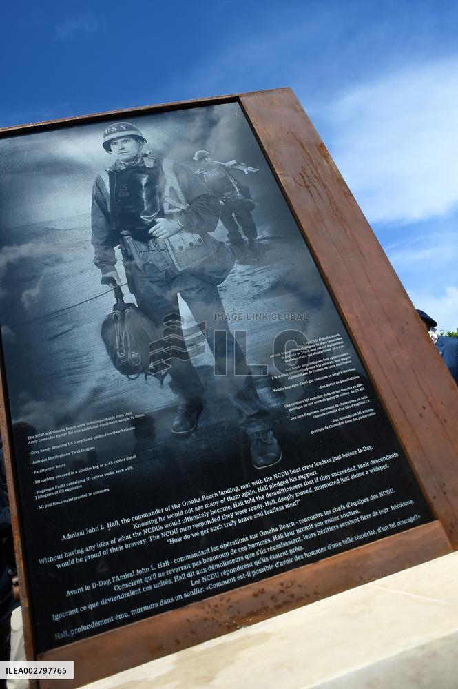 Navy Seals Memorial Inauguration - Saint-Laurent-Sur-Mer