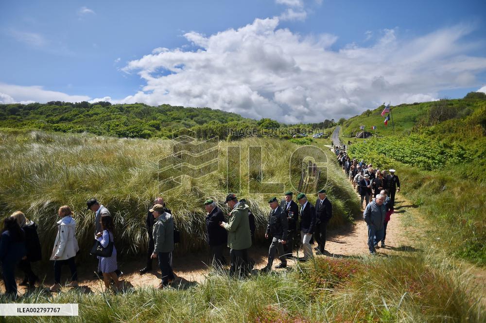 Navy Seals Memorial Inauguration - Saint-Laurent-Sur-Mer