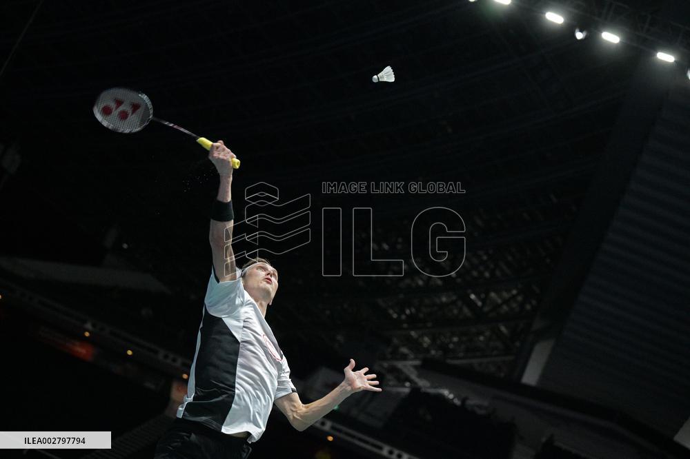 (SP)SINGAPORE-BADMINTON OPEN-MEN'S SINGLES-ROUND OF 16