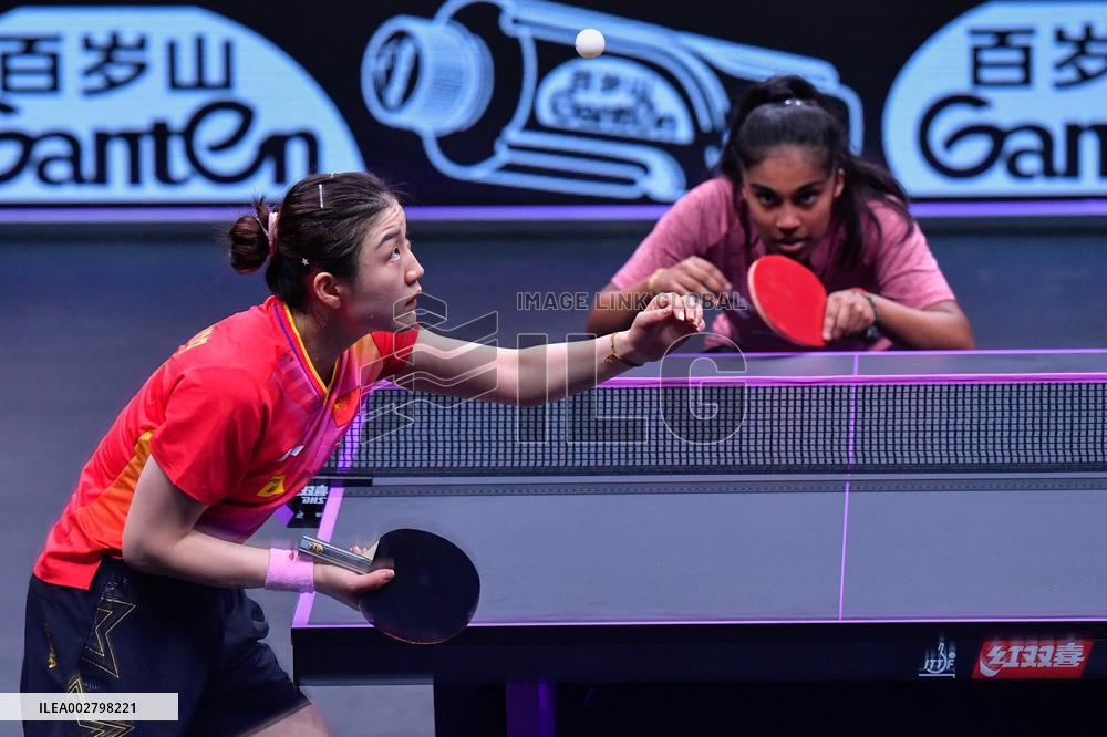 (SP)CHINA-CHONGQING-TABLE TENNIS-WTT CHAMPIONS-WOMEN'S SINGLES (CN)