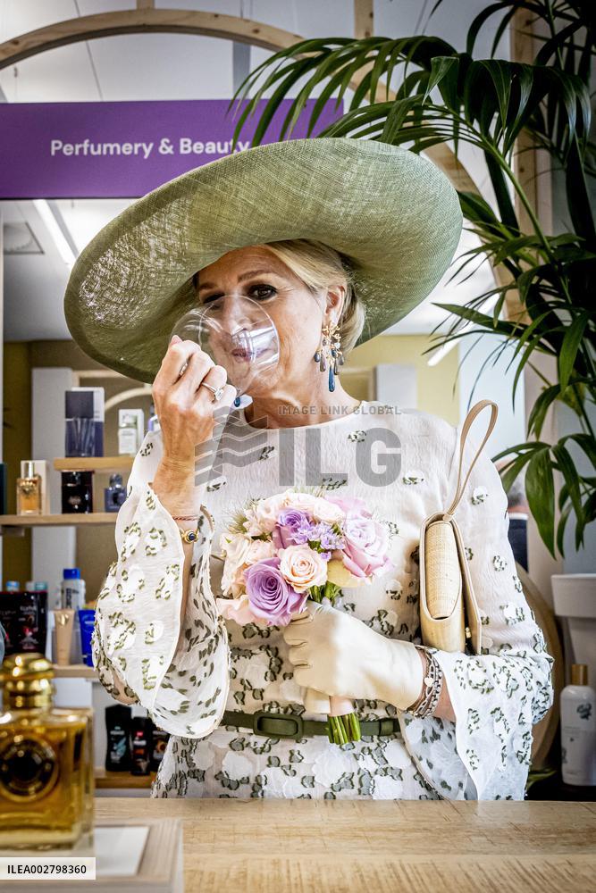 Queen Maxima At Opening Of New DSM-Firmenich HQ - Maastricht