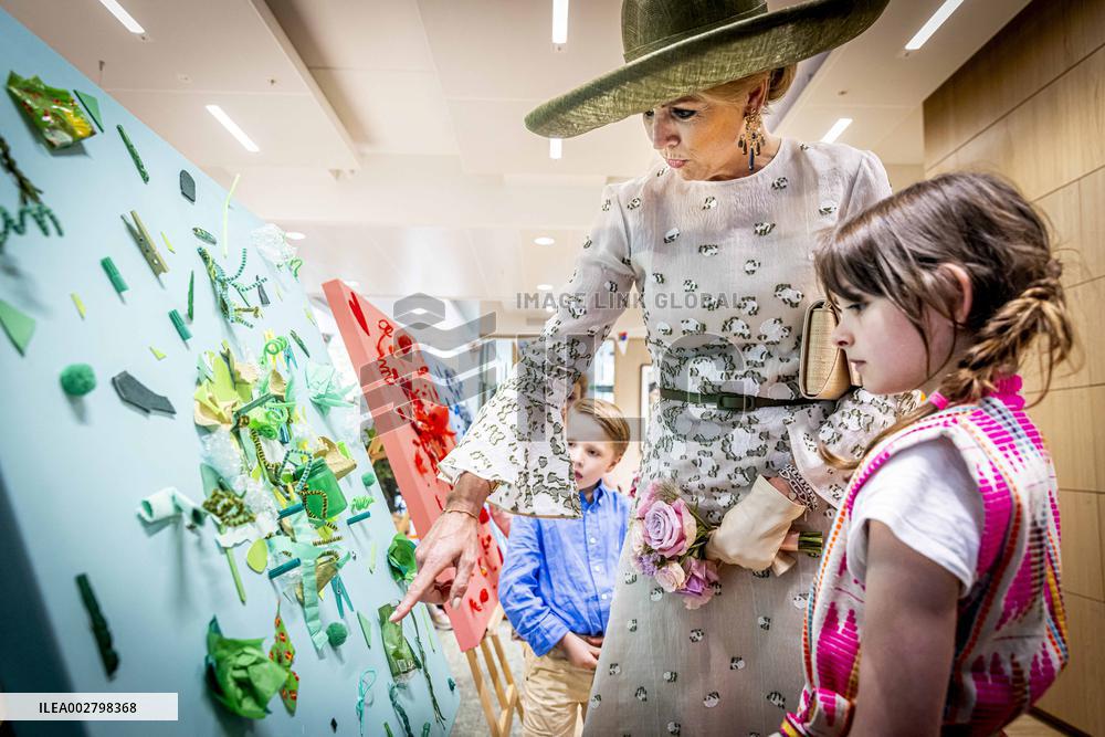 Queen Maxima At Opening Of New DSM-Firmenich HQ - Maastricht