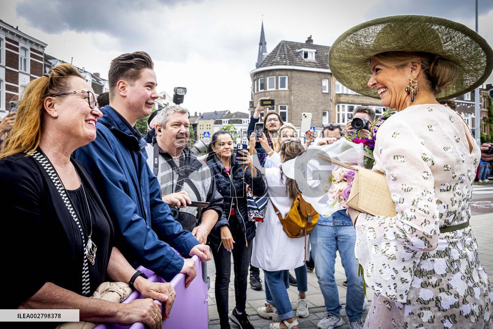 Queen Maxima At Opening Of New DSM-Firmenich HQ - Maastricht