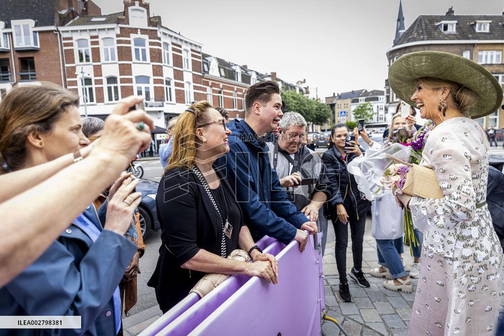 Queen Maxima At Opening Of New DSM-Firmenich HQ - Maastricht