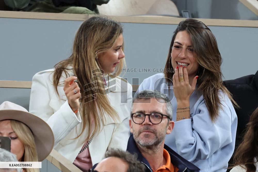 Celebrities In Stands During The 2024 French Open - Village Day Five NB