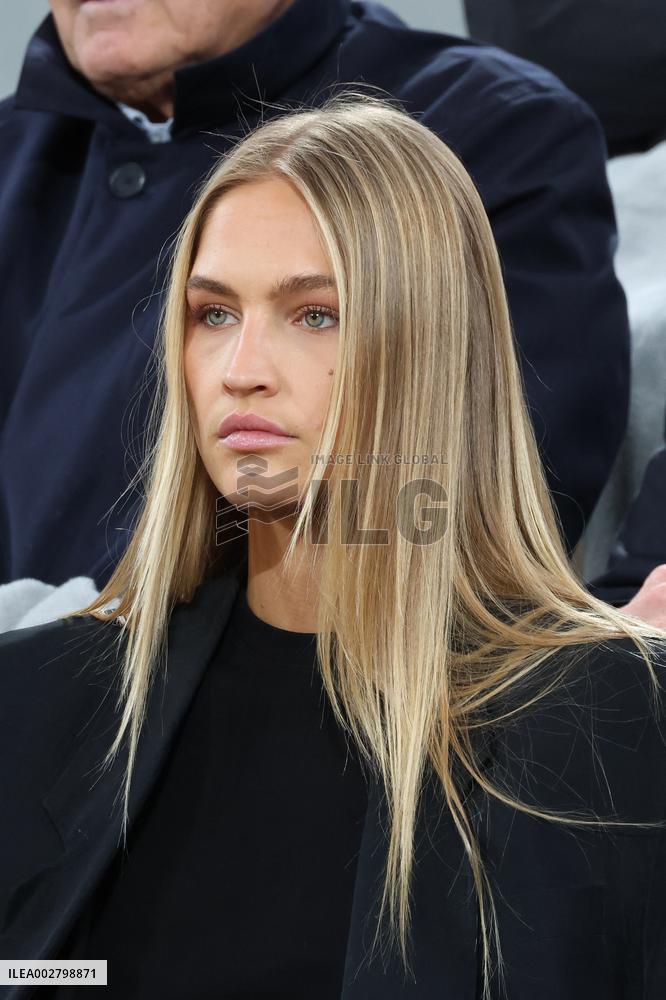 Celebrities In Stands During The 2024 French Open - Village Day Five NB