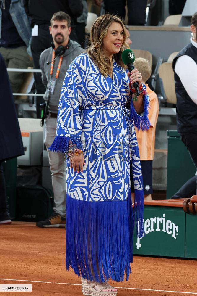 Celebrities In Stands During The 2024 French Open - Village Day Five NB