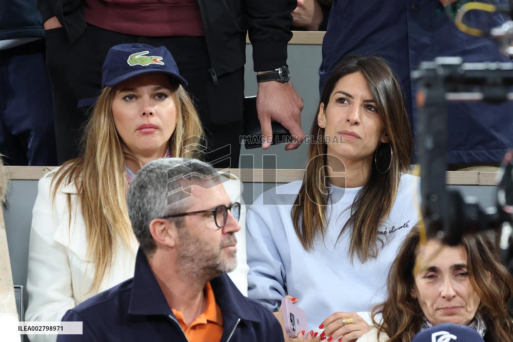 Celebrities In Stands During The 2024 French Open - Village Day Five NB
