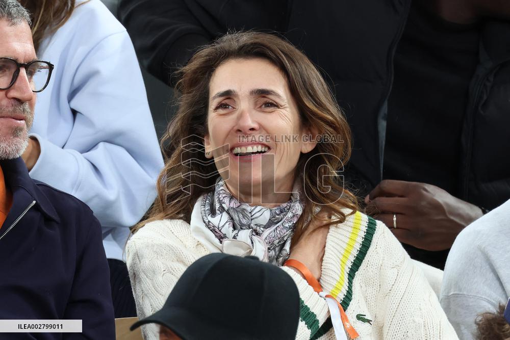 Celebrities In Stands During The 2024 French Open - Village Day Five NB