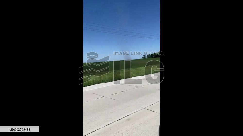 US: Double Dust Devil Spotted In Western Iowa