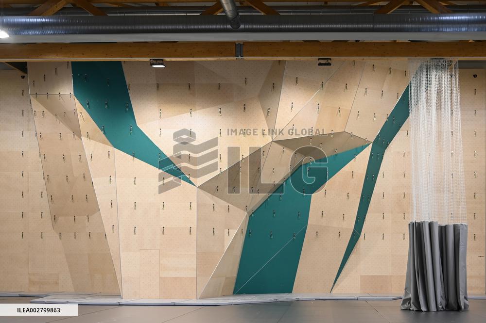 (SP)FRANCE-LE BOURGET-OLYMPICS-VENUE-LE BOURGET SPORT CLIMBING VENUE