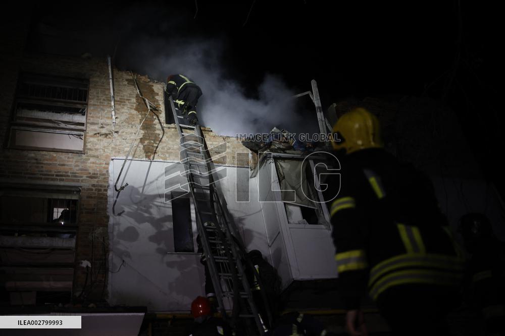 Russia Strikes Kharkiv - Ukraine