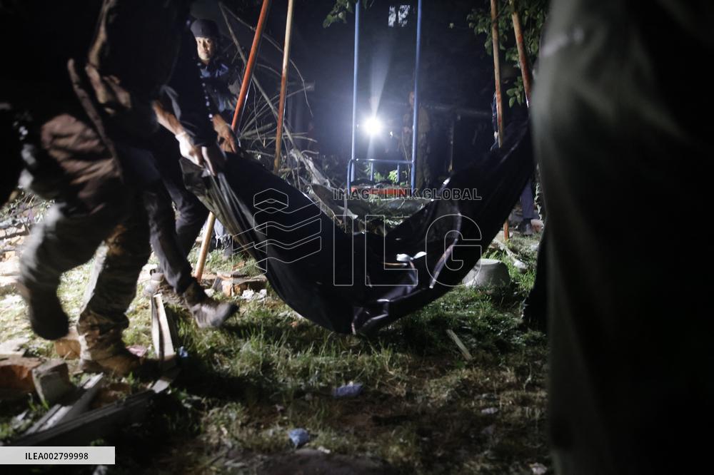 Russia Strikes Kharkiv - Ukraine