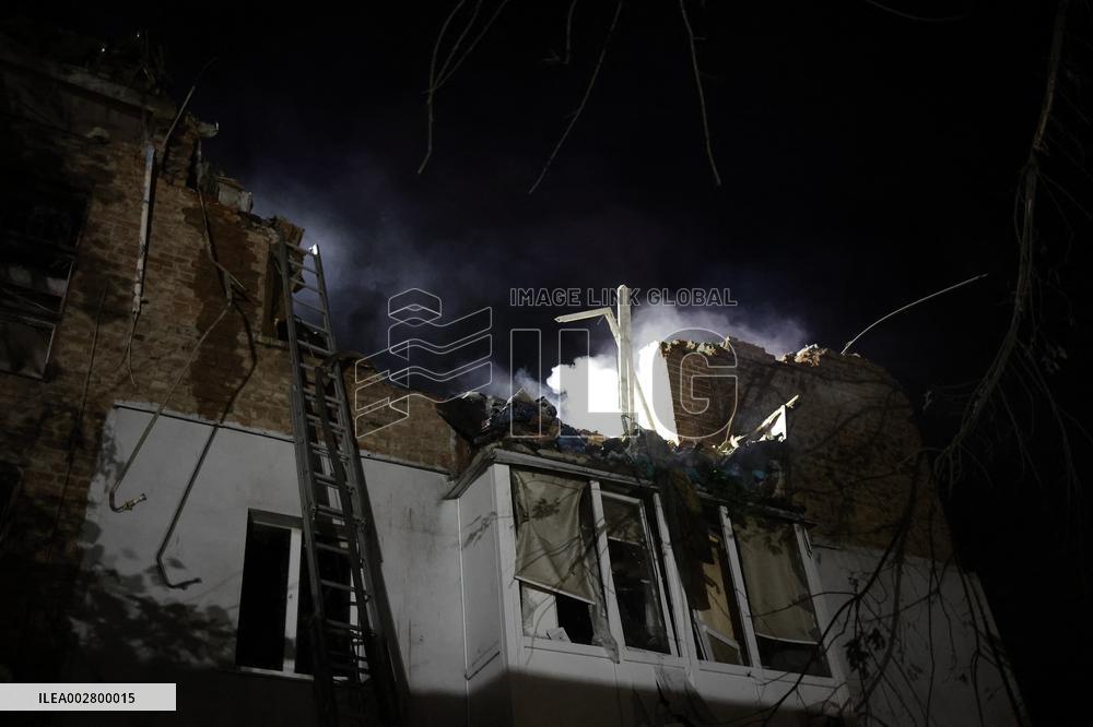 Russia Strikes Kharkiv - Ukraine