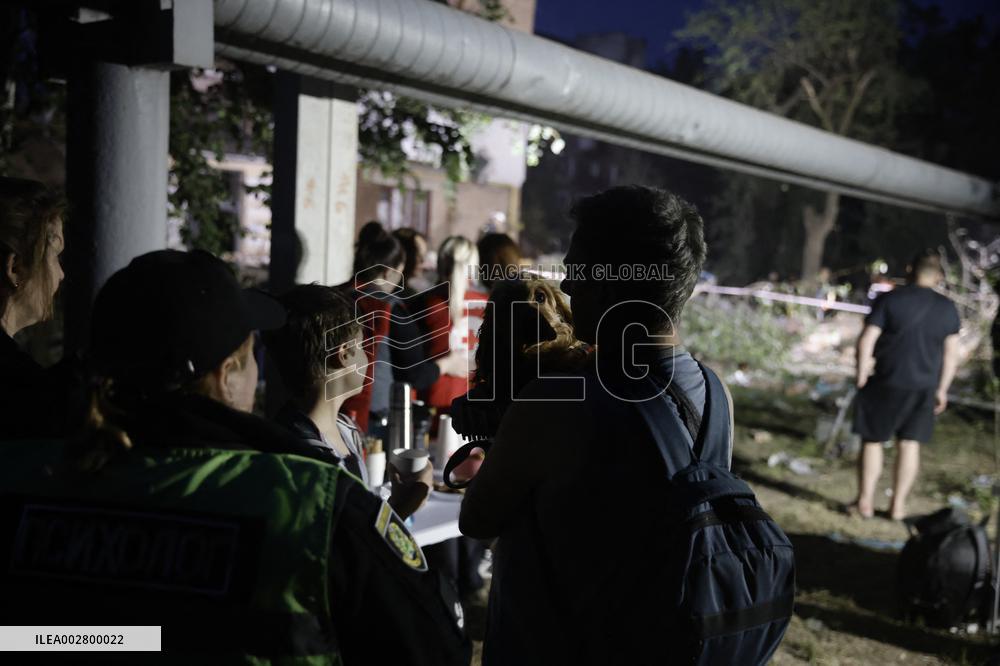 Russia Strikes Kharkiv - Ukraine