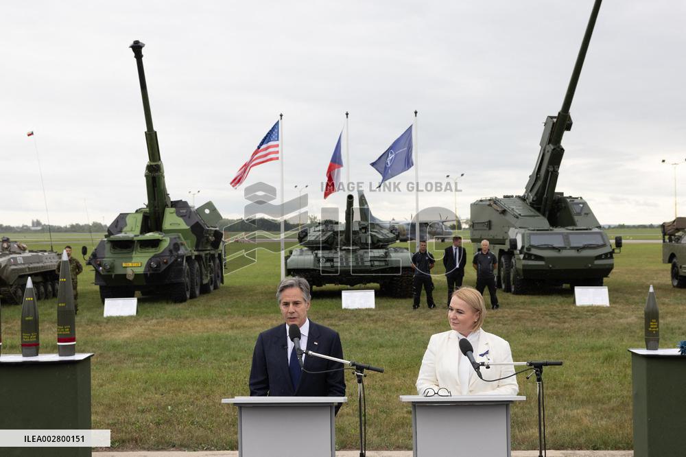 Blinken Visit Czechia