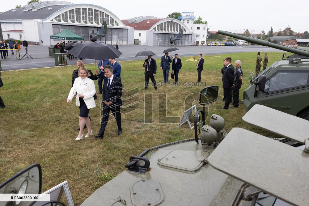 Blinken Visit Czechia