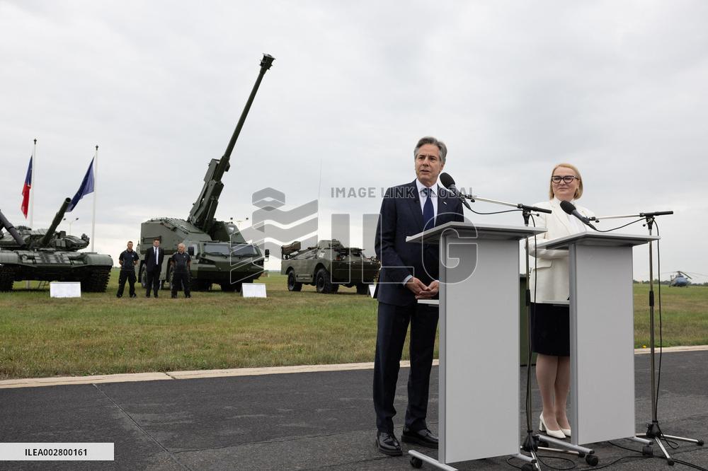 Blinken Visit Czechia