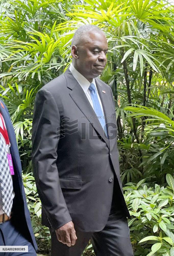 U.S. Defense Secretary Austin in Singapore