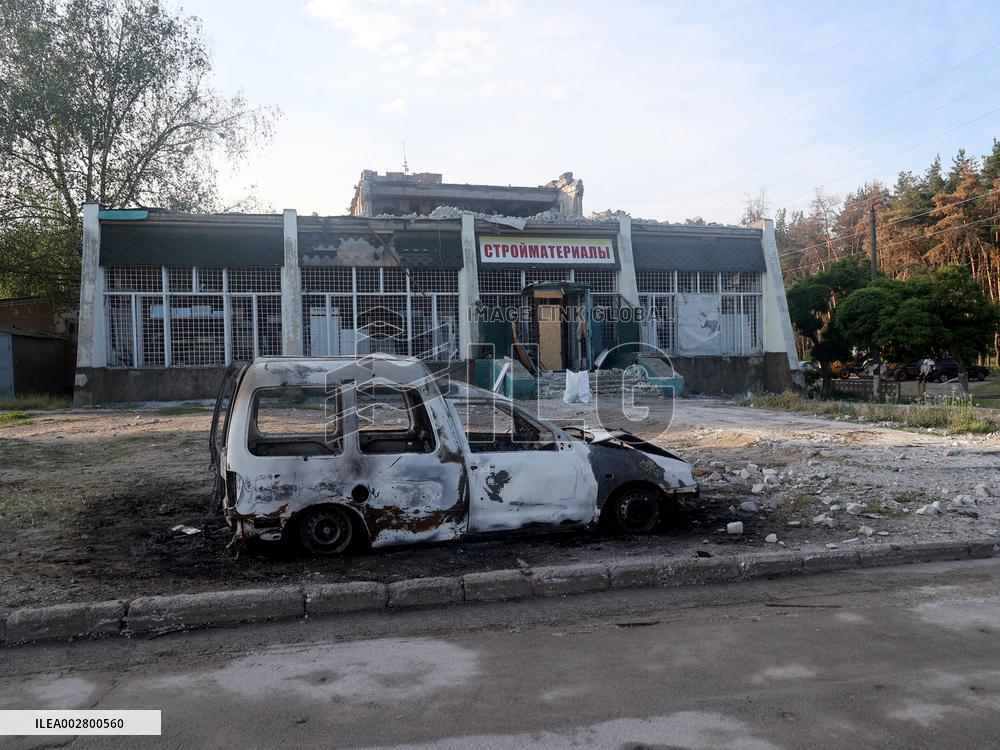 Russia launches missiles at Kharkiv at night