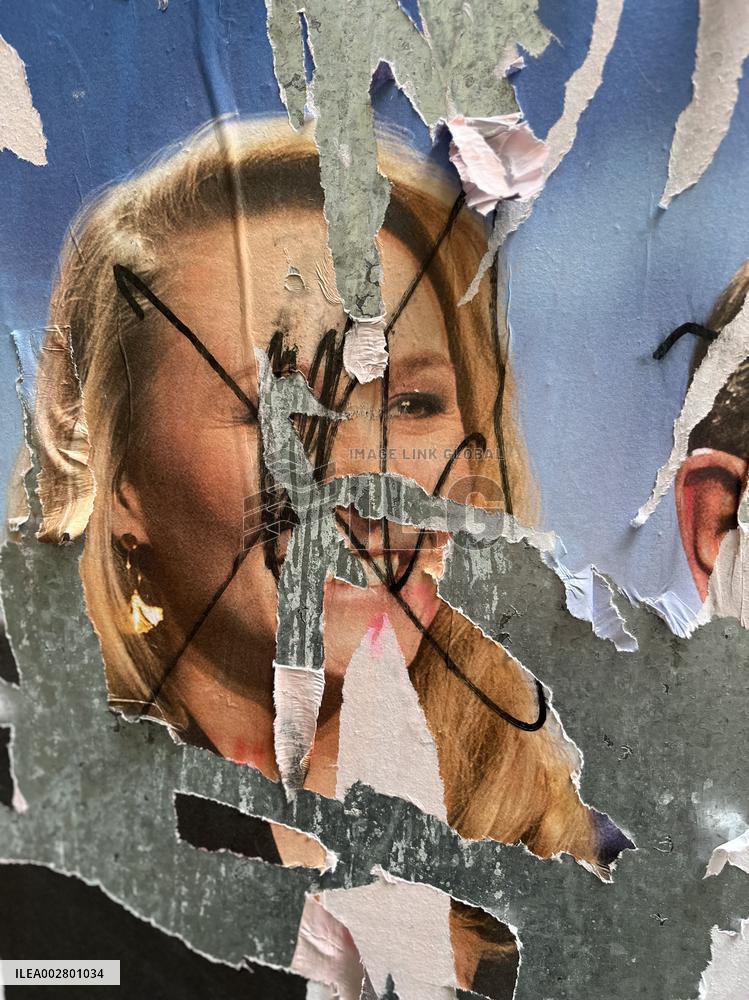 European Election Campaign Posters - Paris