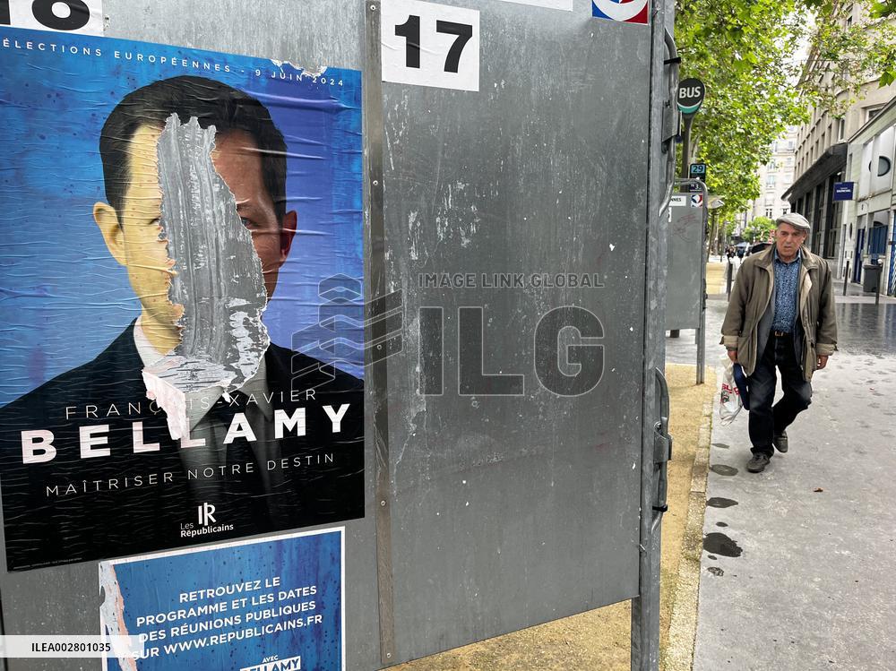 European Election Campaign Posters - Paris