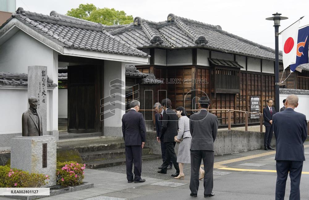 Japanese crown prince in Wakayama