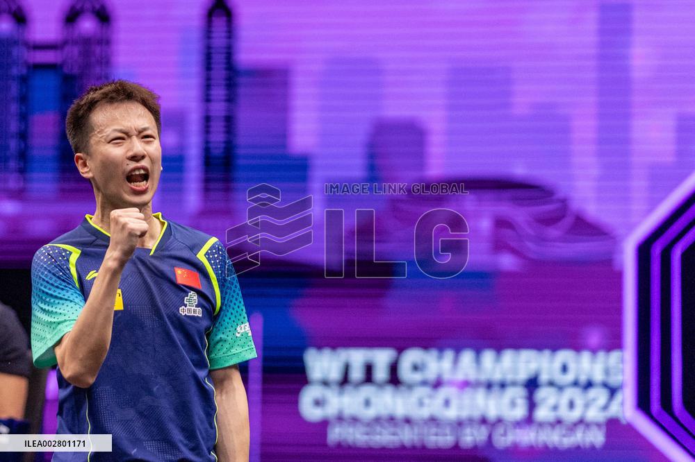 (SP)CHINA-CHONGQING-TABLE TENNIS-WTT CHAMPIONS-MEN'S SINGLES (CN)