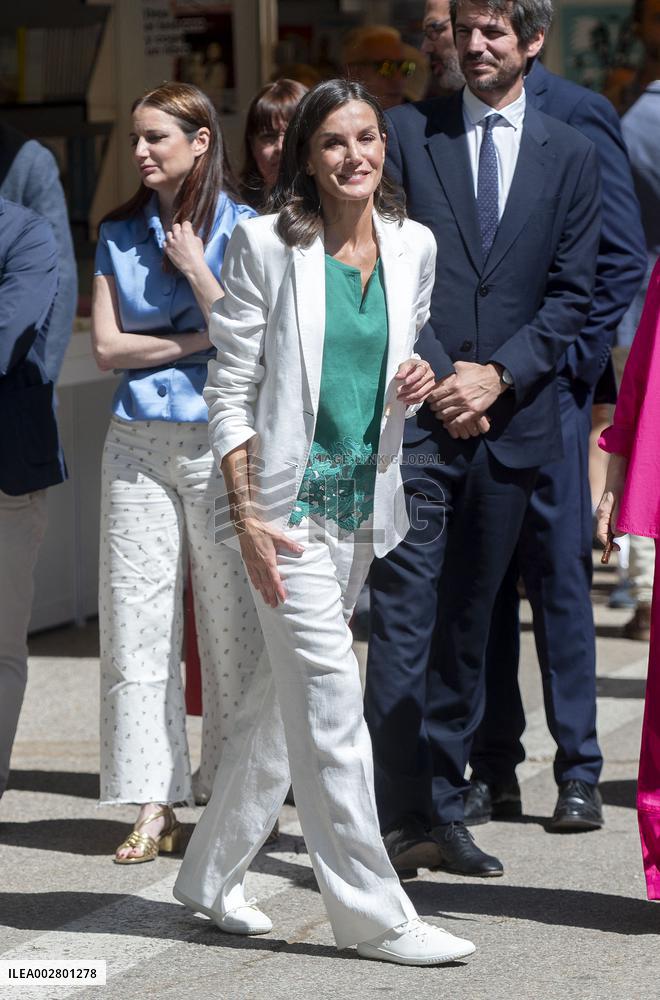 Queen Letizia inaugurates the 83rd edition of the Madrid Book Fair