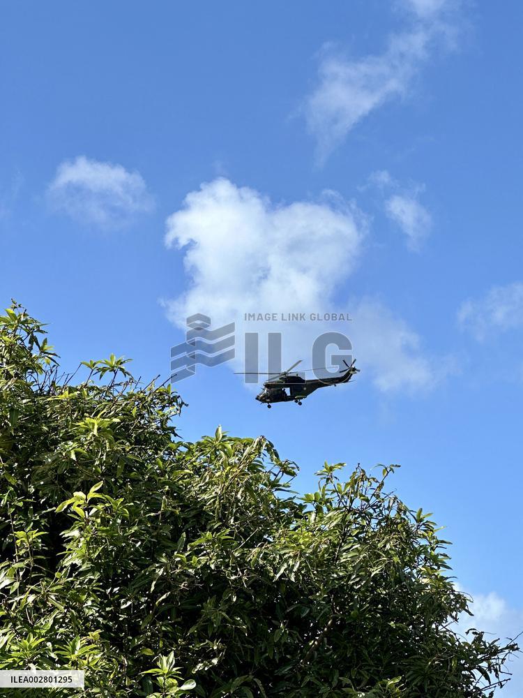 New Caledonia Situation - Clean up operation in the Riviere Salee District - Noumea