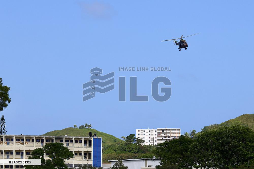 New Caledonia Situation - Clean up operation in the Riviere Salee District - Noumea