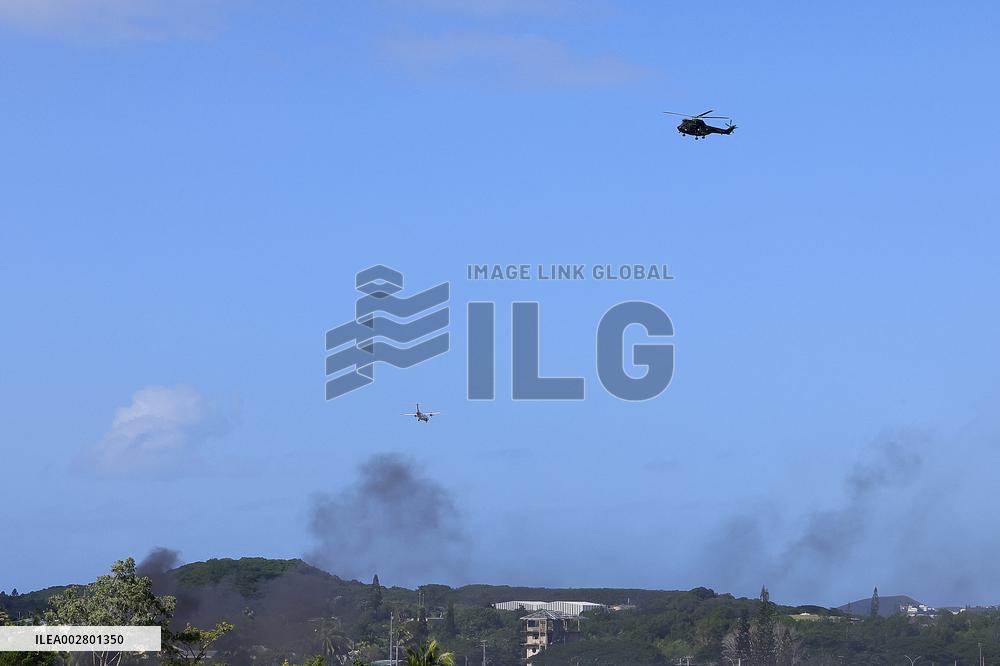 New Caledonia Situation - Clean up operation in the Riviere Salee District - Noumea