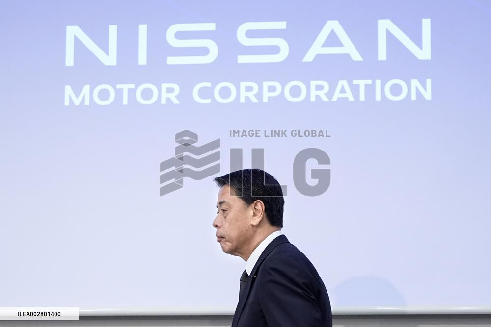 Nissan president meets press over ties with subcontractors