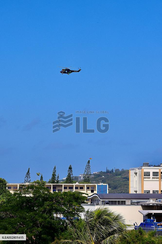 New Caledonia Situation - Clean up operation in the Riviere Salee District - Noumea